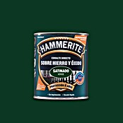 Hammerite Esmalte para metal Hierro y óxido  (Verde, 2,5 l, Satinado)