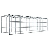 Gabiona Gabione Typ 4 (Zum Anbau in Länge & Höhe, 100 x 30 x 30 cm, Stahl, Maschenbreite: 100 mm, Maschenhöhe: 100 mm, C-Ring) | BAUHAUS