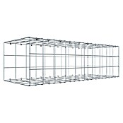 Gabiona Gabione Typ 2 (Zum Anbau in der Länge, 100 x 40 x 30 cm, Stahl, Maschenbreite: 100 mm, Maschenhöhe: 100 mm, C-Ring) | BAUHAUS