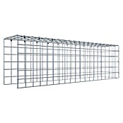 Gabiona Gabione Typ 4 (Zum Anbau in Länge & Höhe, 100 x 20 x 30 cm, Stahl, Maschenbreite: 50 mm, Maschenhöhe: 50 mm, C-Ring) | BAUHAUS
