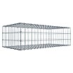 Gabiona Gabione (100 x 50 x 30 cm, Stahl, Maschenbreite: 50 mm, Maschenhöhe: 100 mm, C-Ring) | BAUHAUS
