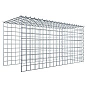 Gabiona Gabione Typ 4 (Zum Anbau in Länge & Höhe, 100 x 40 x 50 cm, Stahl, Maschenbreite: 50 mm, Maschenhöhe: 50 mm, Spirale) | BAUHAUS
