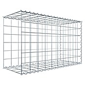 Gabiona Gabione Typ 2 (Zum Anbau in der Länge, 100 x 40 x 60 cm, Stahl, Maschenbreite: 100 mm, Maschenhöhe: 100 mm, Spirale) | BAUHAUS