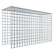 Gabiona Gabione Typ 4 (Zum Anbau in Länge & Höhe, 100 x 30 x 60 cm, Stahl, Maschenbreite: 50 mm, Maschenhöhe: 50 mm, Spirale) | BAUHAUS