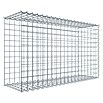 Gabiona Gabione Typ 2 (Zum Anbau in der Länge, 100 x 30 x 60 cm, Stahl, Maschenbreite: 50 mm, Maschenhöhe: 50 mm, Spirale) | BAUHAUS