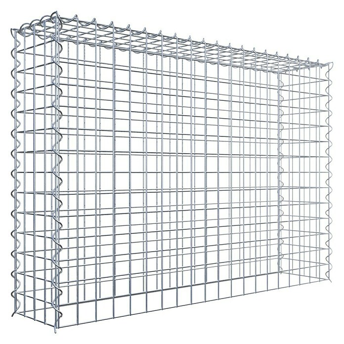 Gabiona Gabione Typ 3 (Zum Anbau in der Höhe, 100 x 20 x 70 cm, Stahl, Maschenbreite: 50 mm, Maschenhöhe: 50 mm, Spirale) | BAUHAUS