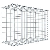 Gabiona Gabione Typ 2 (Zum Anbau in der Länge, 100 x 40 x 70 cm, Stahl, Maschenbreite: 100 mm, Maschenhöhe: 100 mm, Spirale) | BAUHAUS
