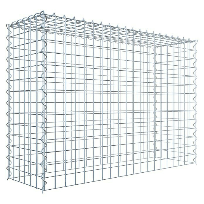 Gabiona Gabione Typ 3 (Zum Anbau in der Höhe, 100 x 30 x 70 cm, Stahl, Maschenbreite: 50 mm, Maschenhöhe: 50 mm, Spirale) | BAUHAUS