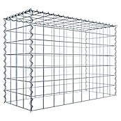 Gabiona Gabione Typ 3 (Zum Anbau in der Höhe, 100 x 40 x 70 cm, Stahl, Maschenbreite: 100 mm, Maschenhöhe: 100 mm, Spirale) | BAUHAUS
