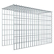 Gabiona Gabione Typ 4 (Zum Anbau in Länge & Höhe, 100 x 40 x 70 cm, Stahl, Maschenbreite: 50 mm, Maschenhöhe: 100 mm, Spirale) | BAUHAUS