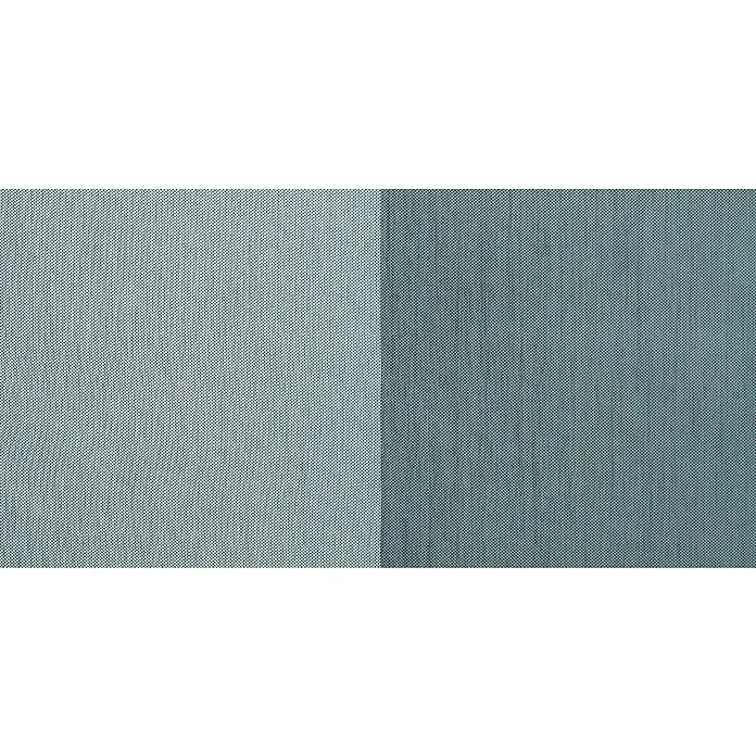 La Siesta Kissenhülle Benção - Fjord, L x B: 50 x 50 cm - Nahaufnahme eines Stoffes mit feiner, gleichmäßiger Punktmusterung, die einen subtilen, texturierten Effekt erzeugt. Die beiden Farbtöne ergänzen sich harmonisch.