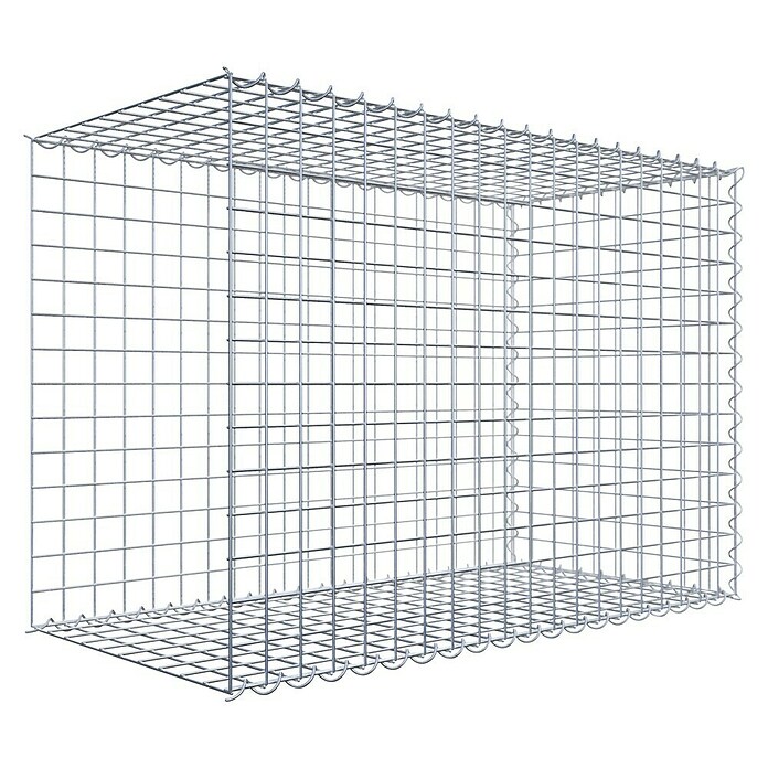 Gabiona Gabione Typ 2 (Zum Anbau in der Länge, 100 x 50 x 70 cm, Stahl, Maschenbreite: 50 mm, Maschenhöhe: 50 mm, Spirale) | BAUHAUS