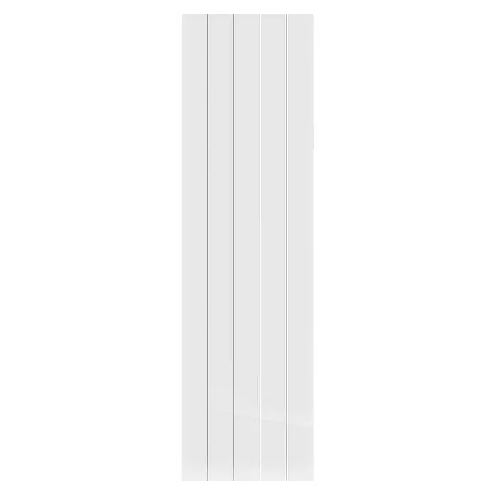 HJM Emisor térmico Vertical AVA - 1.500 W, Blanco, 7,5 x 42,1 x 150 cm, Cerámico - Paneles de radiador blancos y elegantes para una calefacción eficiente. Ideal para hogares y oficinas modernas.