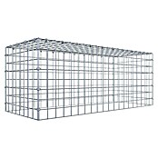 Gabiona Gabione Typ 3 (Zum Anbau in der Höhe, 100 x 40 x 40 cm, Stahl, Maschenbreite: 50 mm, Maschenhöhe: 50 mm, C-Ring) | BAUHAUS