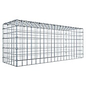 Gabiona Gabione Typ 3 (Zum Anbau in der Höhe, 100 x 30 x 40 cm, Stahl, Maschenbreite: 50 mm, Maschenhöhe: 50 mm, C-Ring) | BAUHAUS