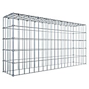 Gabiona Gabione Typ 3 (Zum Anbau in der Höhe, 100 x 20 x 50 cm, Stahl, Maschenbreite: 50 mm, Maschenhöhe: 100 mm, C-Ring) | BAUHAUS