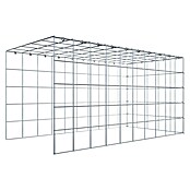 Gabiona Gabione Typ 4 (Zum Anbau in Länge & Höhe, 100 x 50 x 50 cm, Stahl, Maschenbreite: 100 mm, Maschenhöhe: 100 mm, C-Ring) | BAUHAUS
