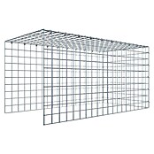 Gabiona Gabione Typ 4 (Zum Anbau in Länge & Höhe, 100 x 50 x 50 cm, Stahl, Maschenbreite: 50 mm, Maschenhöhe: 50 mm, C-Ring) | BAUHAUS