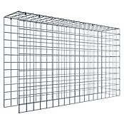 Gabiona Gabione Typ 4 (Zum Anbau in Länge & Höhe, 100 x 20 x 60 cm, Stahl, Maschenbreite: 50 mm, Maschenhöhe: 50 mm, C-Ring) | BAUHAUS