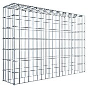 Gabiona Gabione Typ 3 (Zum Anbau in der Höhe, 100 x 20 x 70 cm, Stahl, Maschenbreite: 50 mm, Maschenhöhe: 100 mm, C-Ring) | BAUHAUS