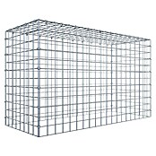 Gabiona Gabione Typ 3 (Zum Anbau in der Höhe, 100 x 40 x 60 cm, Stahl, Maschenbreite: 50 mm, Maschenhöhe: 50 mm, C-Ring) | BAUHAUS