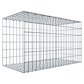 Gabiona Gabione Typ 2 (Zum Anbau in der Länge, 100 x 50 x 60 cm, Stahl, Maschenbreite: 50 mm, Maschenhöhe: 100 mm, C-Ring) | BAUHAUS