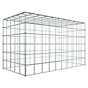 Gabiona Gabione Typ 3 (Zum Anbau in der Höhe, 100 x 50 x 60 cm, Stahl, Maschenbreite: 100 mm, Maschenhöhe: 100 mm, C-Ring) | BAUHAUS