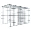 Gabiona Gabione Typ 4 (Zum Anbau in Länge & Höhe, 100 x 50 x 60 cm, Stahl, Maschenbreite: 50 mm, Maschenhöhe: 100 mm, C-Ring) | BAUHAUS