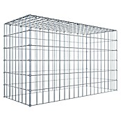 Gabiona Gabione Typ 3 (Zum Anbau in der Höhe, 100 x 40 x 60 cm, Stahl, Maschenbreite: 50 mm, Maschenhöhe: 100 mm, C-Ring) | BAUHAUS