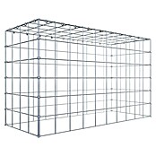 Gabiona Gabione Typ 3 (Zum Anbau in der Höhe, 100 x 40 x 60 cm, Stahl, Maschenbreite: 100 mm, Maschenhöhe: 100 mm, C-Ring) | BAUHAUS