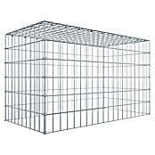 Gabiona Gabione Typ 3 (Zum Anbau in der Höhe, 100 x 50 x 60 cm, Stahl, Maschenbreite: 50 mm, Maschenhöhe: 100 mm, C-Ring) | BAUHAUS