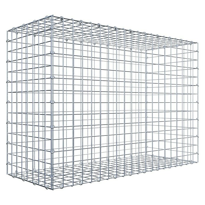 Gabiona Gabione (100 x 40 x 70 cm, Stahl, Maschenbreite: 50 mm, Maschenhöhe: 50 mm) | BAUHAUS