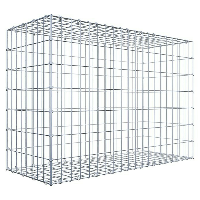Gabiona Gabione (100 x 40 x 70 cm, Stahl, Maschenbreite: 50 mm, Maschenhöhe: 100 mm) | BAUHAUS