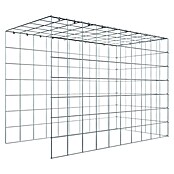 Gabiona Gabione Typ 4 (Zum Anbau in Länge & Höhe, 100 x 50 x 70 cm, Stahl, Maschenbreite: 100 mm, Maschenhöhe: 100 mm, C-Ring) | BAUHAUS