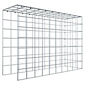 Gabiona Gabione Typ 4 (Zum Anbau in Länge & Höhe, 100 x 30 x 70 cm, Stahl, Maschenbreite: 100 mm, Maschenhöhe: 100 mm, C-Ring) | BAUHAUS