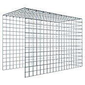 Gabiona Gabione Typ 4 (Zum Anbau in Länge & Höhe, 100 x 50 x 70 cm, Stahl, Maschenbreite: 50 mm, Maschenhöhe: 50 mm, C-Ring) | BAUHAUS