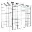 Gabiona Gabione Typ 4 (Zum Anbau in Länge & Höhe, 100 x 50 x 80 cm, Stahl, Maschenbreite: 100 mm, Maschenhöhe: 100 mm, Spirale) | BAUHAUS