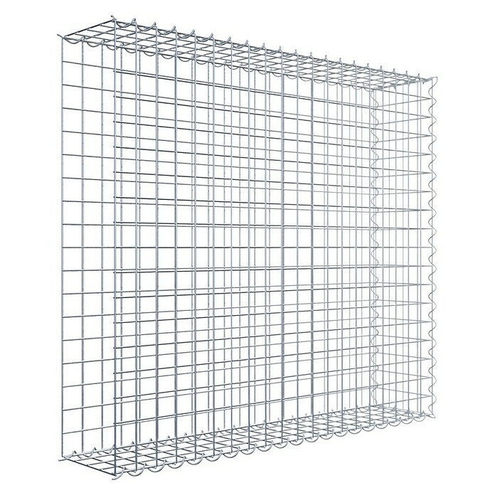 Gabiona Gabione Typ 2 (Zum Anbau in der Länge, 100 x 20 x 90 cm, Stahl, Maschenbreite: 50 mm, Maschenhöhe: 50 mm, Spirale) | BAUHAUS