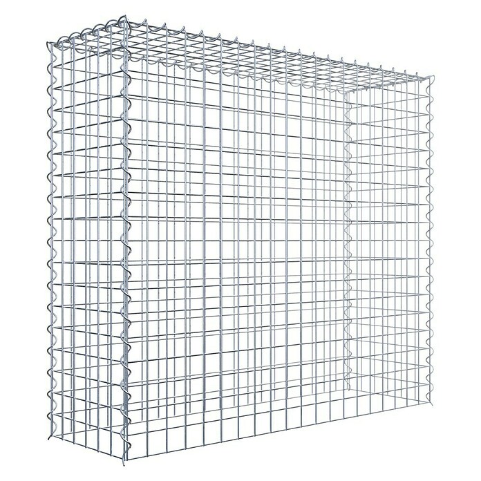 Gabiona Gabione Typ 3 (Zum Anbau in der Höhe, 100 x 30 x 90 cm, Stahl, Maschenbreite: 50 mm, Maschenhöhe: 50 mm, Spirale) | BAUHAUS