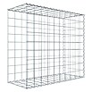 Gabiona Gabione Typ 2 (Zum Anbau in der Länge, 100 x 40 x 90 cm, Stahl, Maschenbreite: 100 mm, Maschenhöhe: 100 mm, Spirale) | BAUHAUS