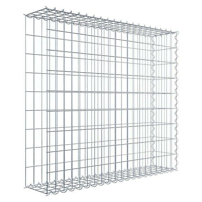 Gabiona Griglia Decorativa Da Parete 90x20 Cm: Traliccio In Acciaio Per Piante E Decorazioni Moderne