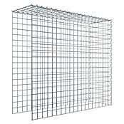 Gabiona Gabione Typ 4 (Zum Anbau in Länge & Höhe, 100 x 30 x 90 cm, Stahl, Maschenbreite: 50 mm, Maschenhöhe: 50 mm, Spirale) | BAUHAUS