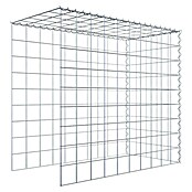 Gabiona Gabione Typ 4 (Zum Anbau in Länge & Höhe, 100 x 50 x 90 cm, Stahl, Maschenbreite: 100 mm, Maschenhöhe: 100 mm, Spirale) | BAUHAUS