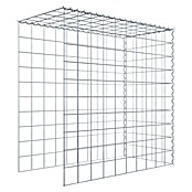 Gabiona Gabione Typ 4 (Zum Anbau in Länge & Höhe, 100 x 50 x 100 cm, Stahl, Maschenbreite: 100 mm, Maschenhöhe: 100 mm, Spirale) | BAUHAUS