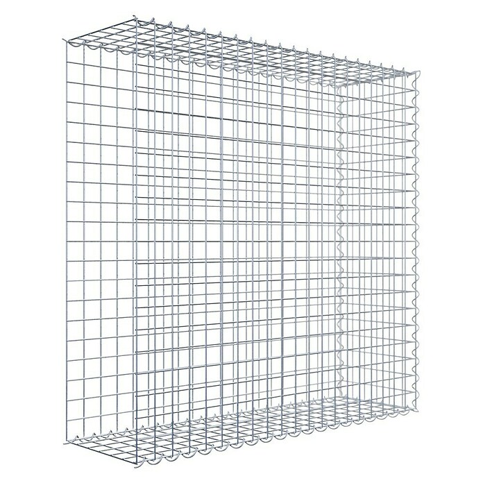 Gabiona Gabione Typ 2 (Zum Anbau in der Länge, 100 x 30 x 100 cm, Stahl, Maschenbreite: 50 mm, Maschenhöhe: 50 mm, Spirale) | BAUHAUS