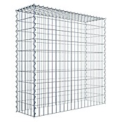 Gabiona Gabione Typ 3 (Zum Anbau in der Höhe, 100 x 30 x 100 cm, Stahl, Maschenbreite: 50 mm, Maschenhöhe: 100 mm, Spirale) | BAUHAUS