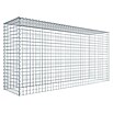 Gabiona Gabione Typ 3 (Zum Anbau in der Höhe, 200 x 50 x 100 cm, Stahl, Maschenbreite: 50 mm, Maschenhöhe: 50 mm, Spirale) | BAUHAUS