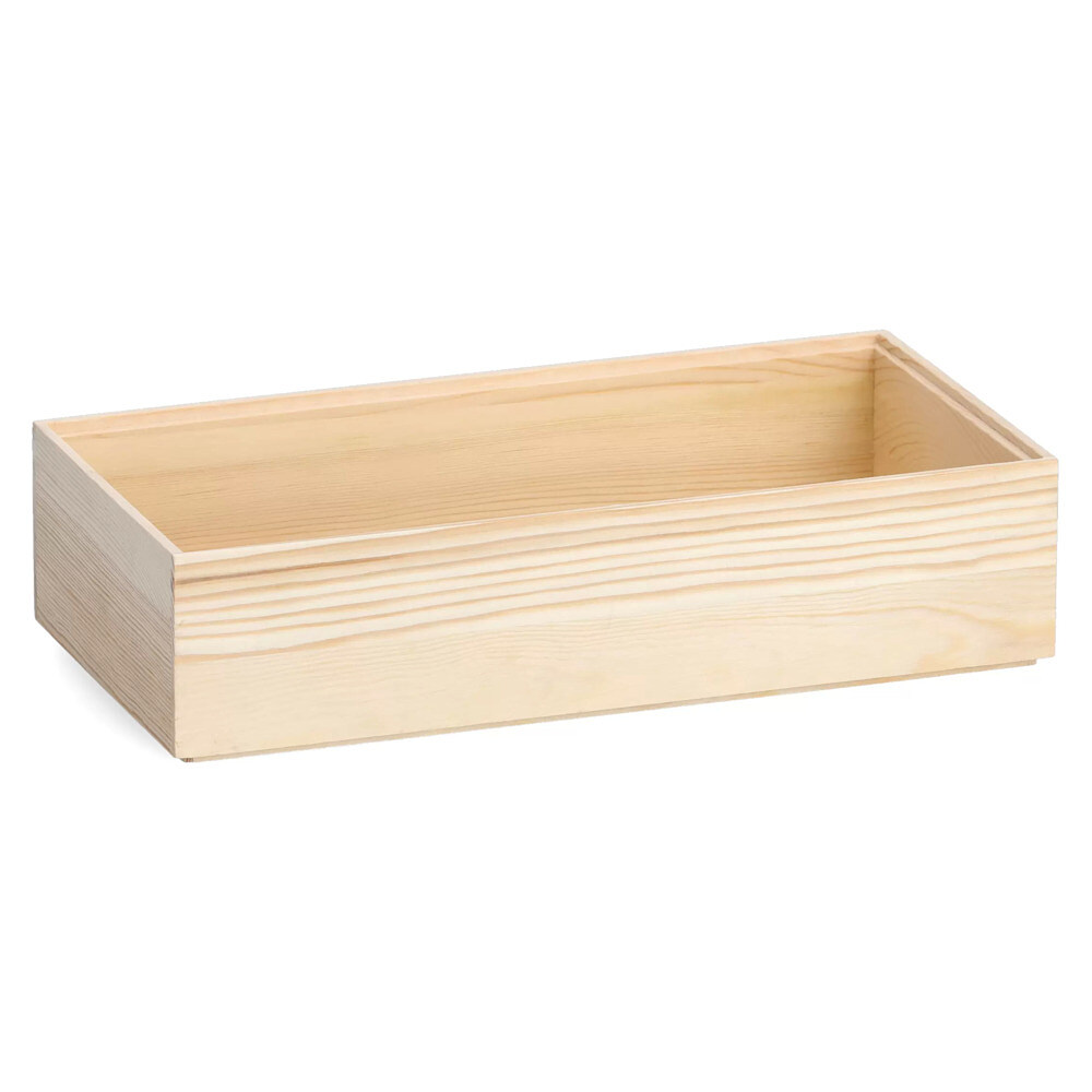Zeller Aufbewahrungsbox In Holzoptik - 30,5x22,9x15,2cm Aus Nachhaltiger Pappe