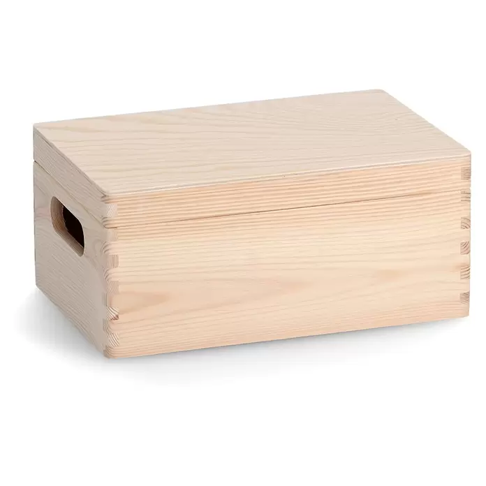 Zeller Present Holzkiste - L x B x H: 30 x 20 x 14 cm, Holz