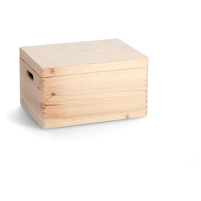 Zeller Present Holzkiste - L x B x H: 40 x 30 x 23 cm, Holz